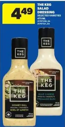 Real Canadian Superstore The Keg salad dressing selected varieties offer