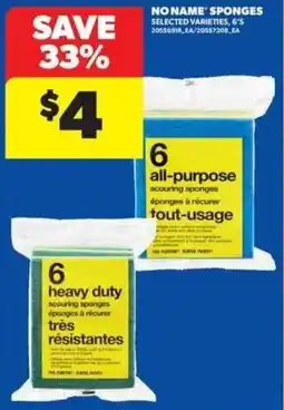 Real Canadian Superstore No Name sponges offer