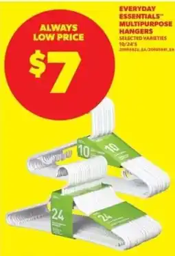 Real Canadian Superstore Everyday Essentials multipurpose hangers offer