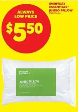 Real Canadian Superstore Everyday Essentials jumbo pillow offer