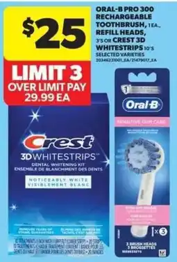 Real Canadian Superstore Oral-B pro 300 rechargeable toothbrush offer