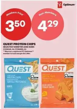 Real Canadian Superstore Quest protein chips offer