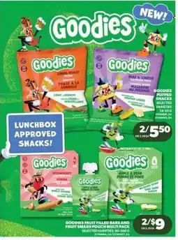 Real Canadian Superstore Goodies puffed snacks offer
