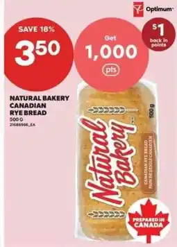 Real Canadian Superstore Natural Bakery Canadian Rye Bread offer