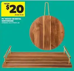 Real Canadian Superstore PC wood or metal serveware offer