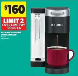 Real Canadian Superstore Keurig k-supreme coffee maker black offer