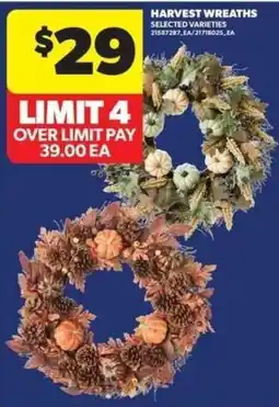 Real Canadian Superstore Harvest Wreaths offer