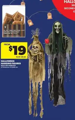 Real Canadian Superstore Halloween hanging figures offer