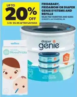 Real Canadian Superstore Fridababy, Fridamom or Diaper Genie systems and refills offer
