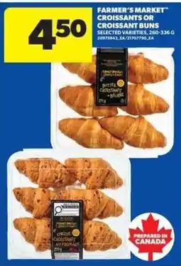 Real Canadian Superstore Farmer's market croissants or croissant buns offer