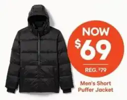 Real Canadian Superstore Men's Short Puffer Jacket offer