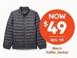 Real Canadian Superstore Men's Puffer Jacket offer