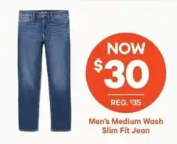 Real Canadian Superstore Men's Medium Wash Slim Fit Jean offer