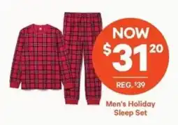 Real Canadian Superstore Men's Holiday Sleep Set offer