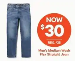 Real Canadian Superstore Men's Medium Wash Flex Straight Jean offer