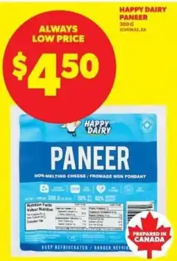 Real Canadian Superstore Happy Dairy Paneer offer