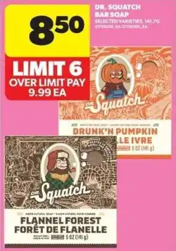 Real Canadian Superstore Dr. Squatch bar soap offer