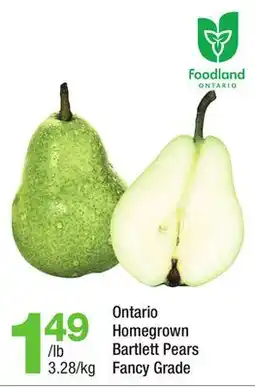 Highland Farms Ontario Homegrown Bartlett Pears offer