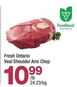 Highland Farms Fresh Ontario Veal Shoulder Arm Chop offer