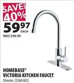 Co-op Homebase victoria kitchen faucet offer