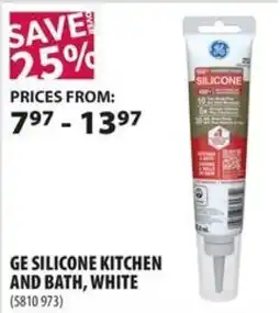 Co-op Ge silicone kitchen and bath, white offer