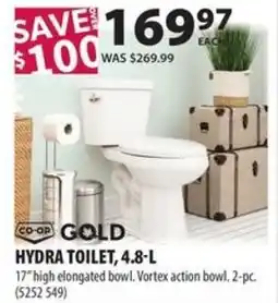 Co-op Co-op gold hydra toilet offer