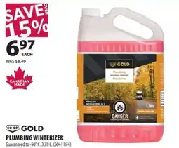 Co-op Co-op Gold Plumbing Winterizer offer