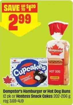 FreshCo Dempster's Hamburger or Hot Dog Buns offer