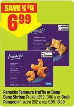 FreshCo Panache tempura truffle or bang shrimp frozen or crab rangoon frozen offer
