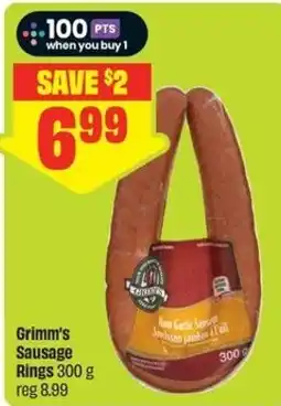 FreshCo Grimm's Sausage Rings offer