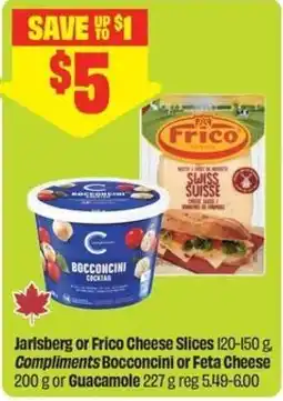 FreshCo Jarlsberg or Frico Cheese Slices offer