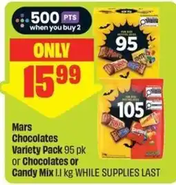 FreshCo Mars Chocolates Variety Pack offer