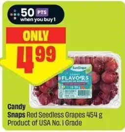 FreshCo Candy Snaps Red Seedless Grapes offer
