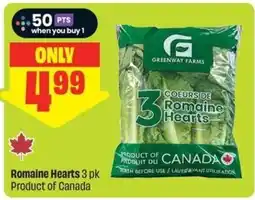 FreshCo Greenway Farms Romaine Hearts offer