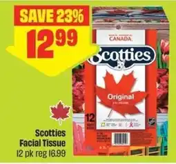 FreshCo Scotties facial tissue offer