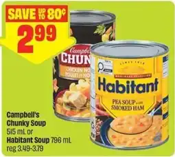 FreshCo Campbell's Chunky Soup or Habitant Soup offer