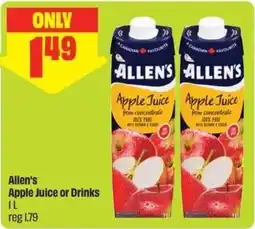 FreshCo Allen's Apple Juice or Drinks offer