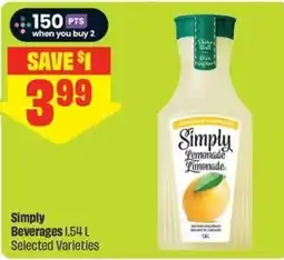 FreshCo Simply Beverages offer