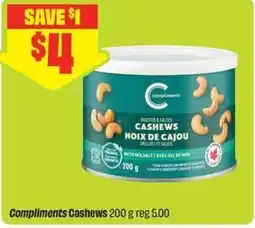 FreshCo Compliments cashews offer