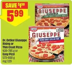 FreshCo Dr. Oetker Giuseppe Rising or Thin Crust Pizza offer