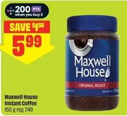 FreshCo Maxwell House Instant Coffee offer