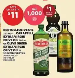 Loblaws Bertolli olive oil offer