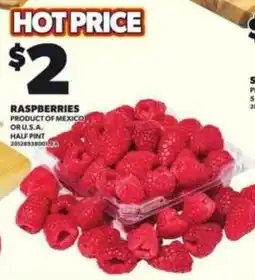 Loblaws Raspberries offer