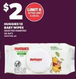 Loblaws Huggies ix baby wipes offer