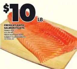 Loblaws Fresh Atlantic Salmon Fillets offer