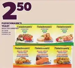 Loblaws Fleischmann's yeast selected varieties offer