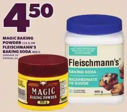 Loblaws Magic baking powder or Fleischmann's baking soda offer