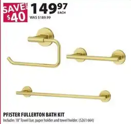 Co-op Pfister fullerton bath kit offer