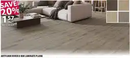 Co-op Artfloor river 8-mm laminate plank offer