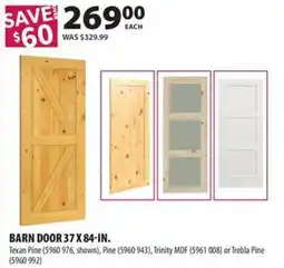 Co-op Barn Door offer